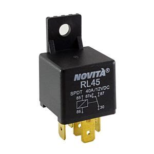 Rl45 relay - Mates with RL44®, RL45 and FR34™ accessory relays. Use the RS40® relay socket to easily install an accessory relay or flasher into any application. Accepts 2, 3, 4 or 5 ISO terminal products and features …